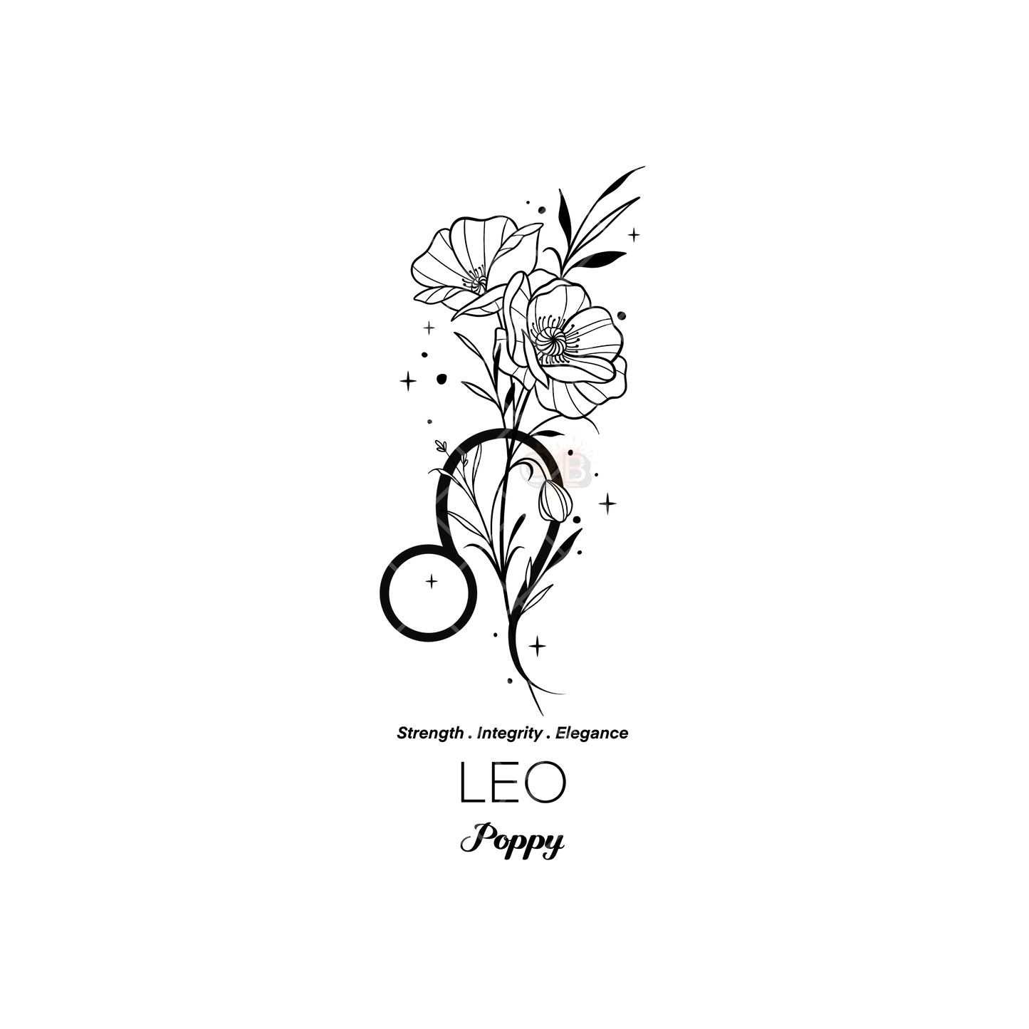 Leo Poppy PNG