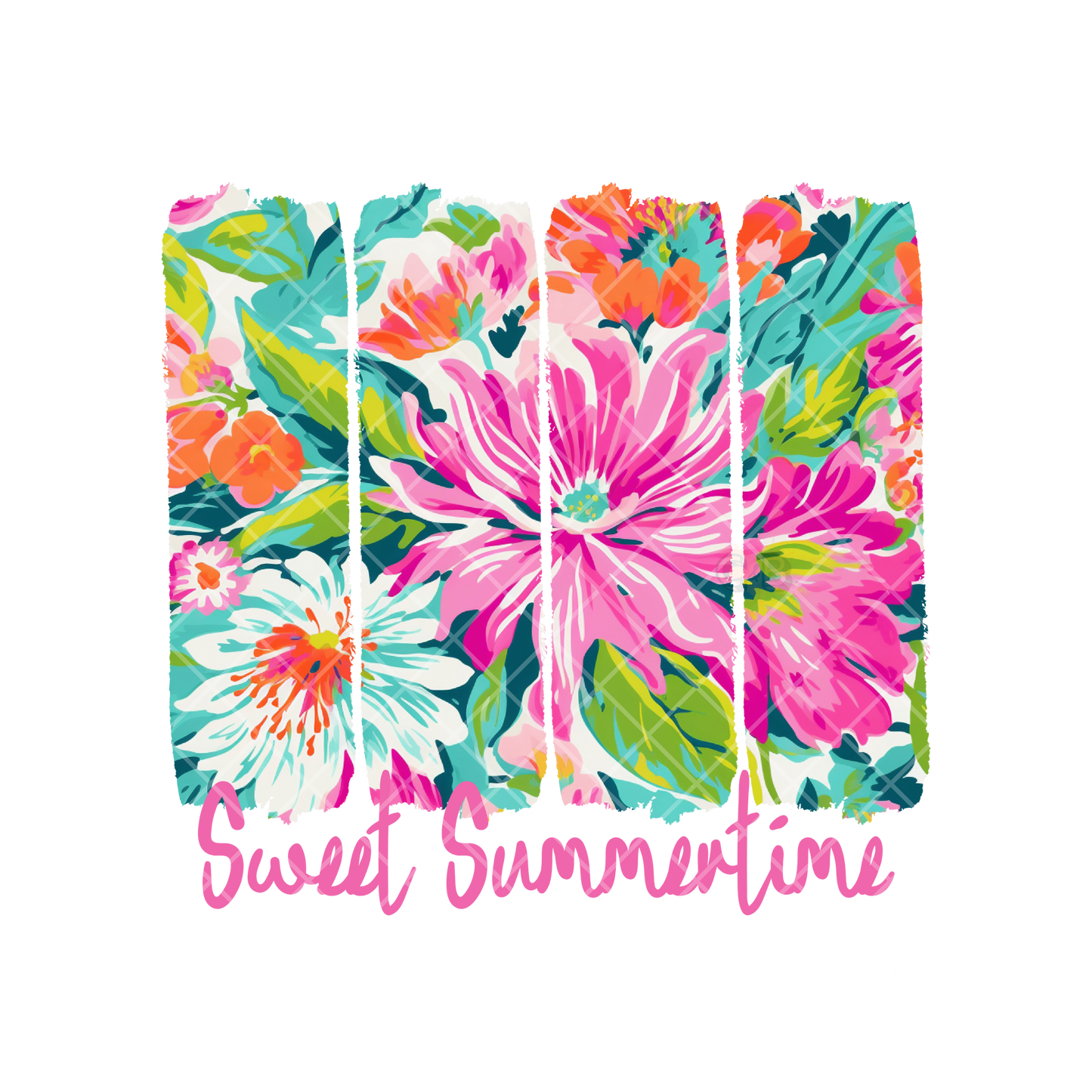 Sweet Summertime Floral PNG