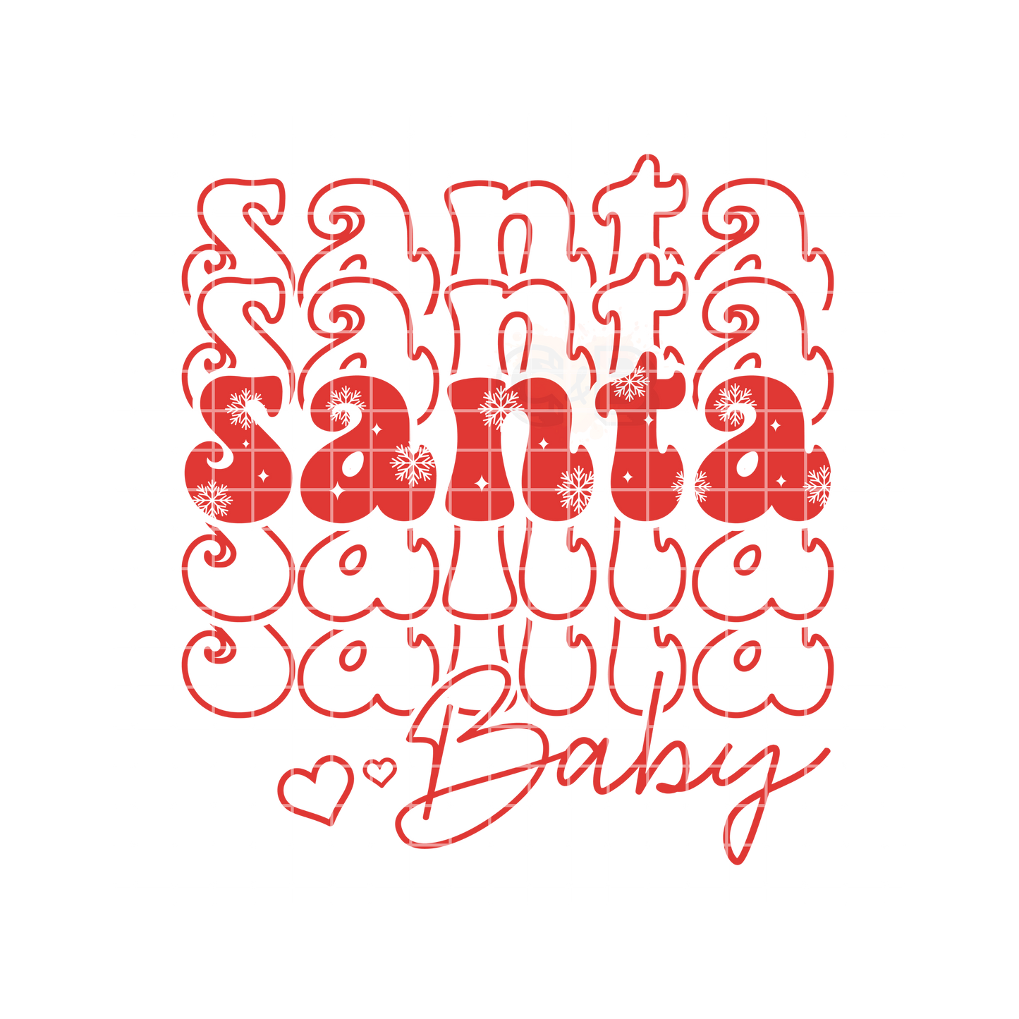 Santa Baby Convenience Bag
DTF Transfer