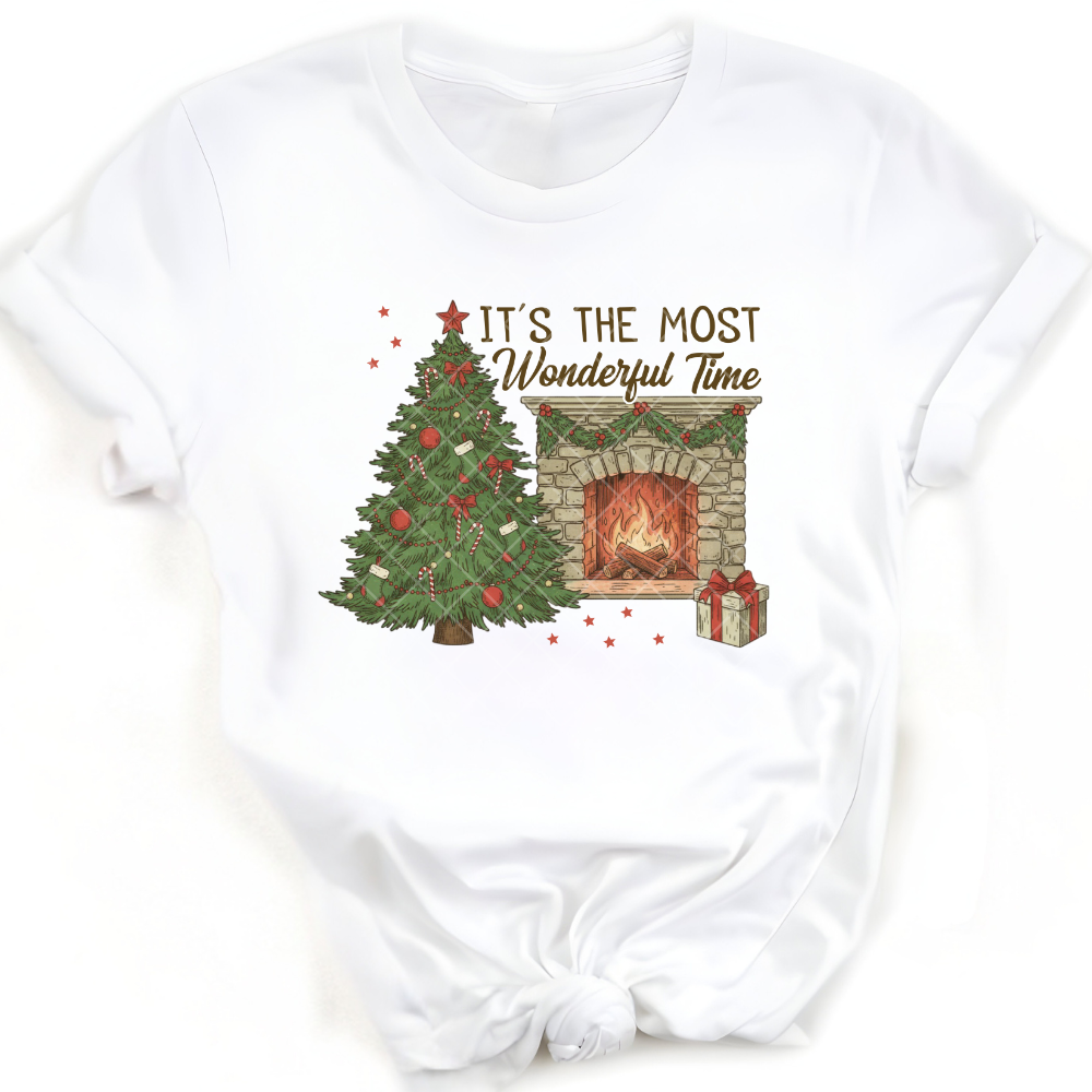 Cozy Fire Place And Tree It’s The Most - PNG File