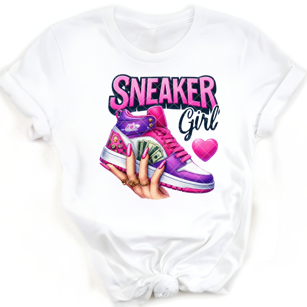 Sneaker Girl PNG
