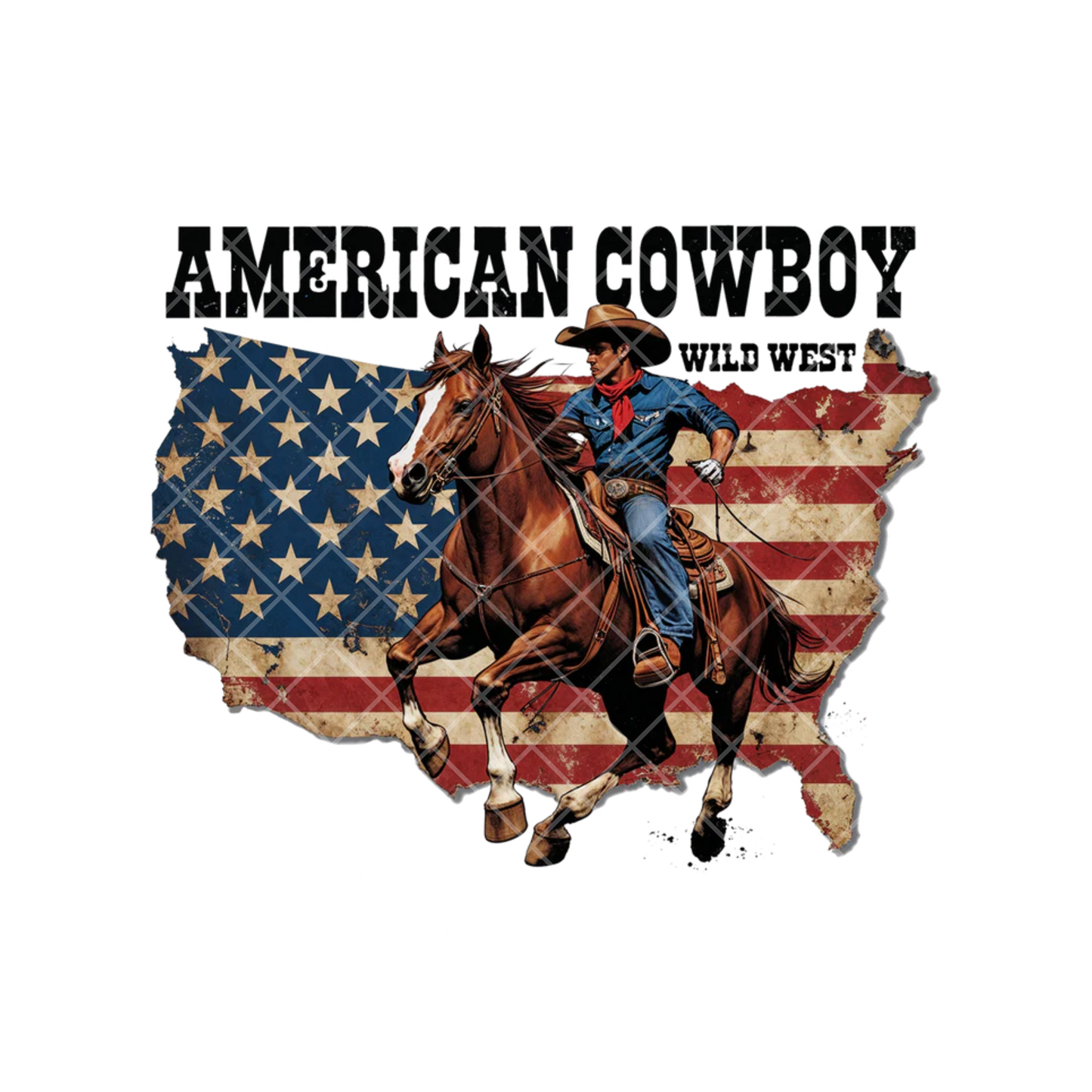 American Cowboy Wild West PNG