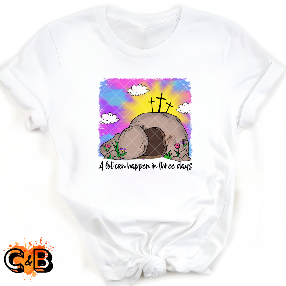 A lot Can Happen In Three Days PNG