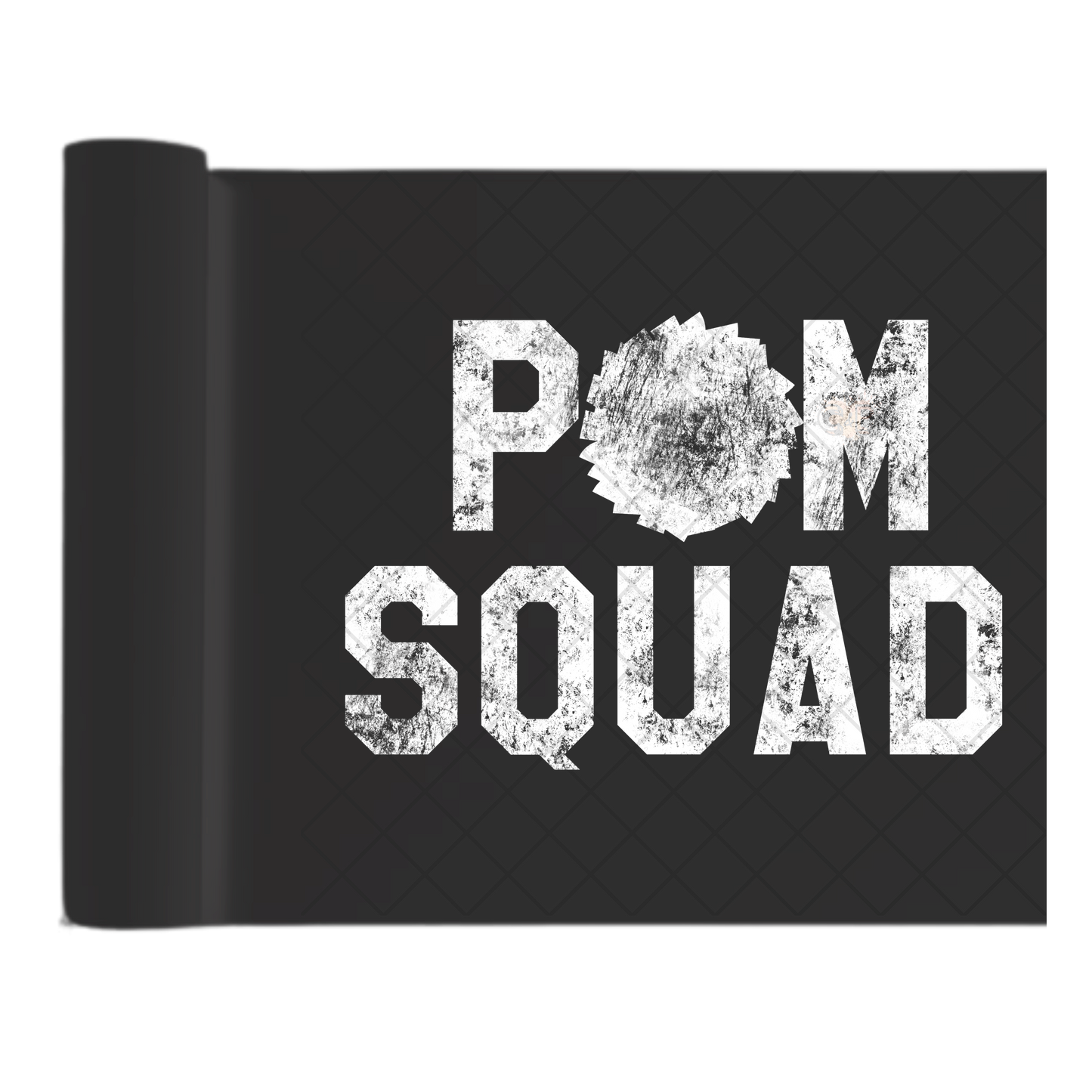 Pom Squad - Direct Print Film Transfer for T-Shirts, Cotton, Polyester & Blends - High-Quality Print