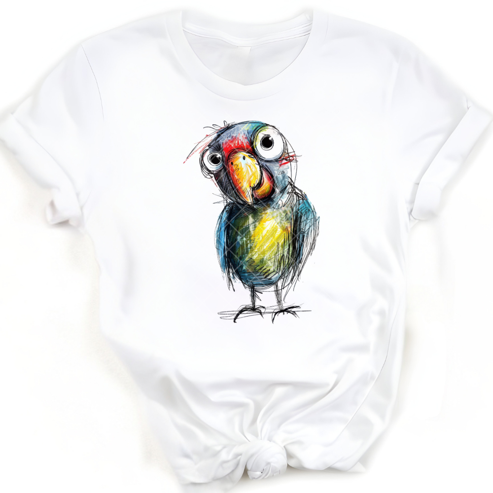 Bird Sketch Art Painting PNG