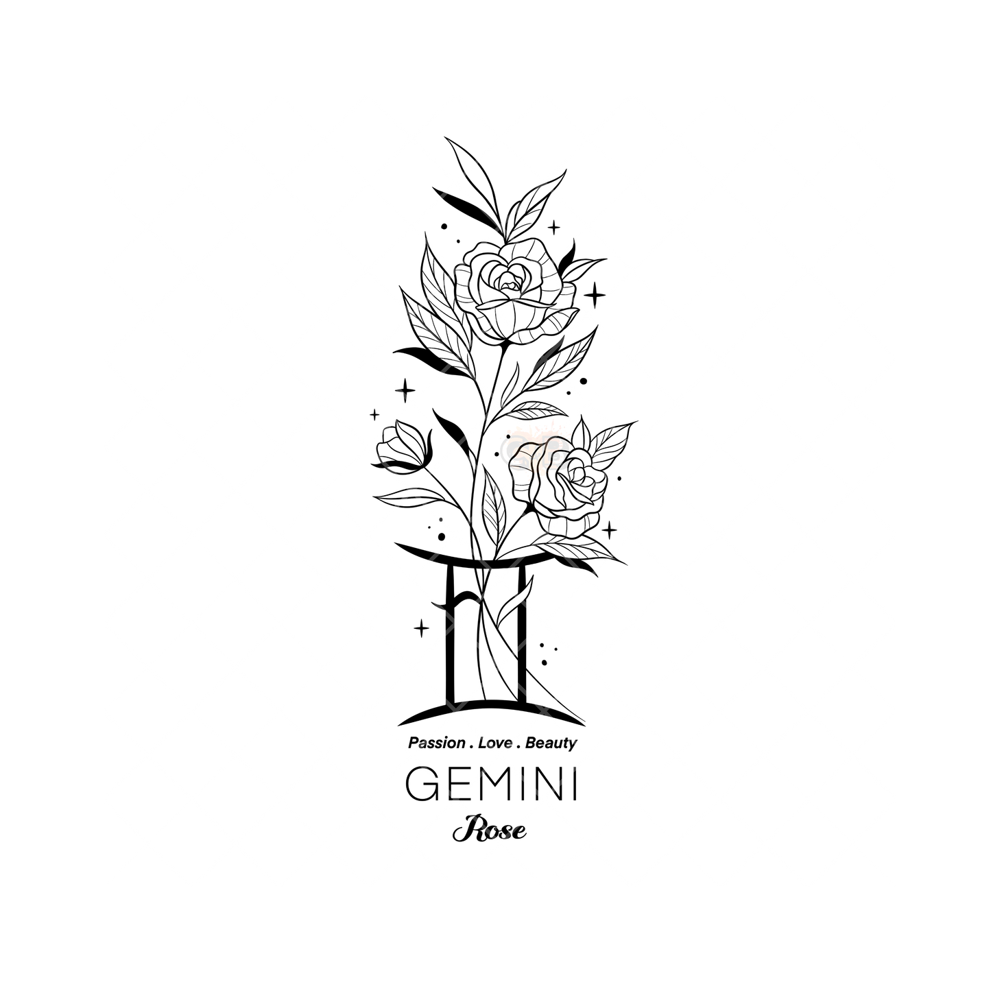 Gemini Rose PNG
