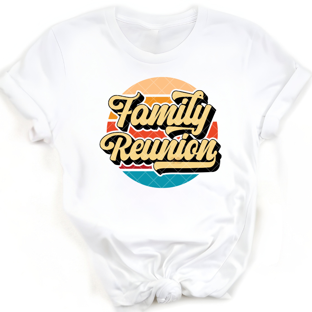 Family Reunion Cal Design PNG