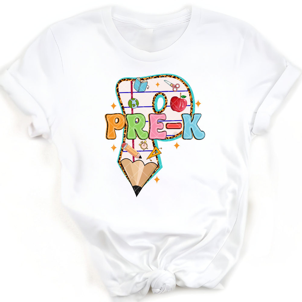 Pre-K Pencil P - Premium Graphic T-Shirt for Casual Wear
