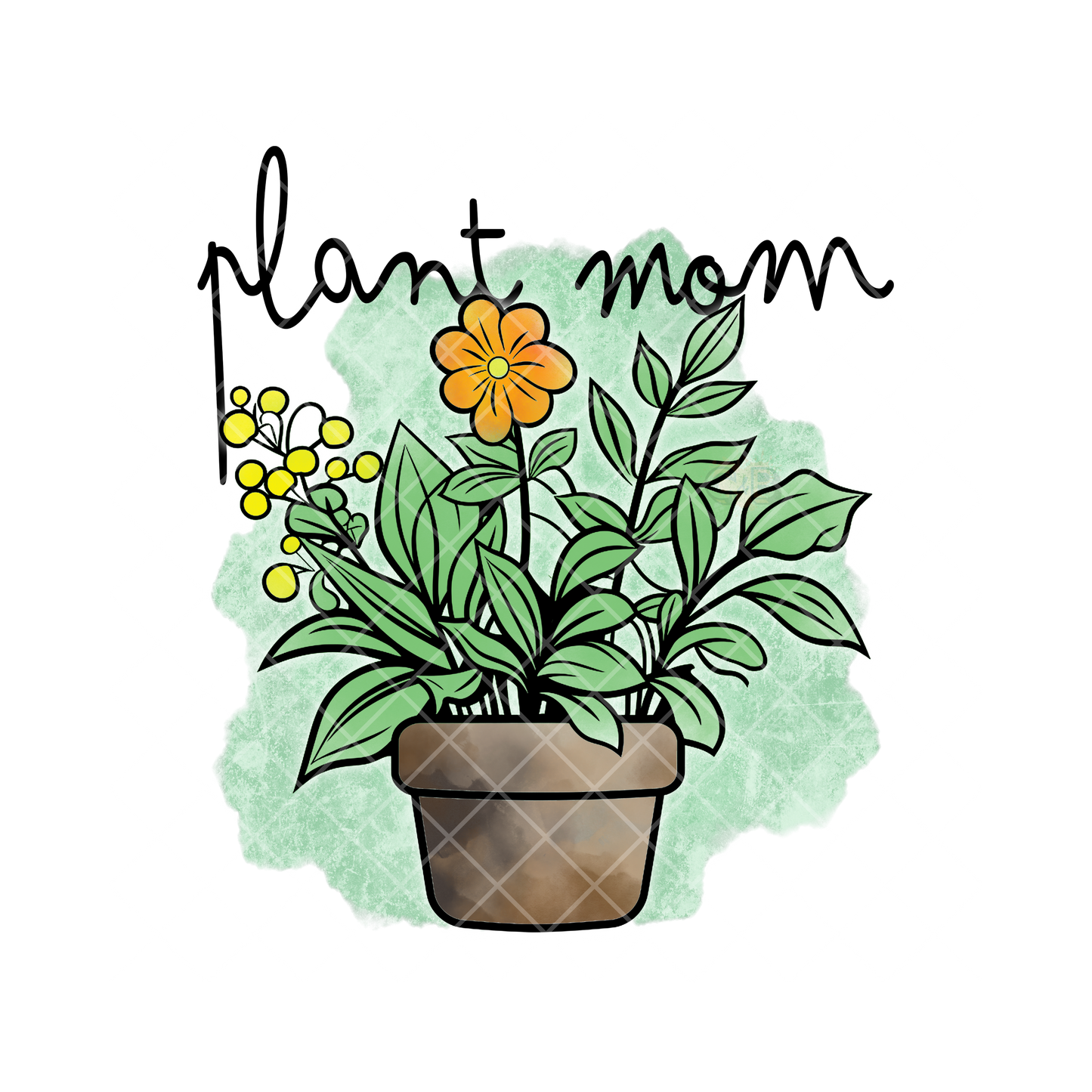 Plant Mom PNG