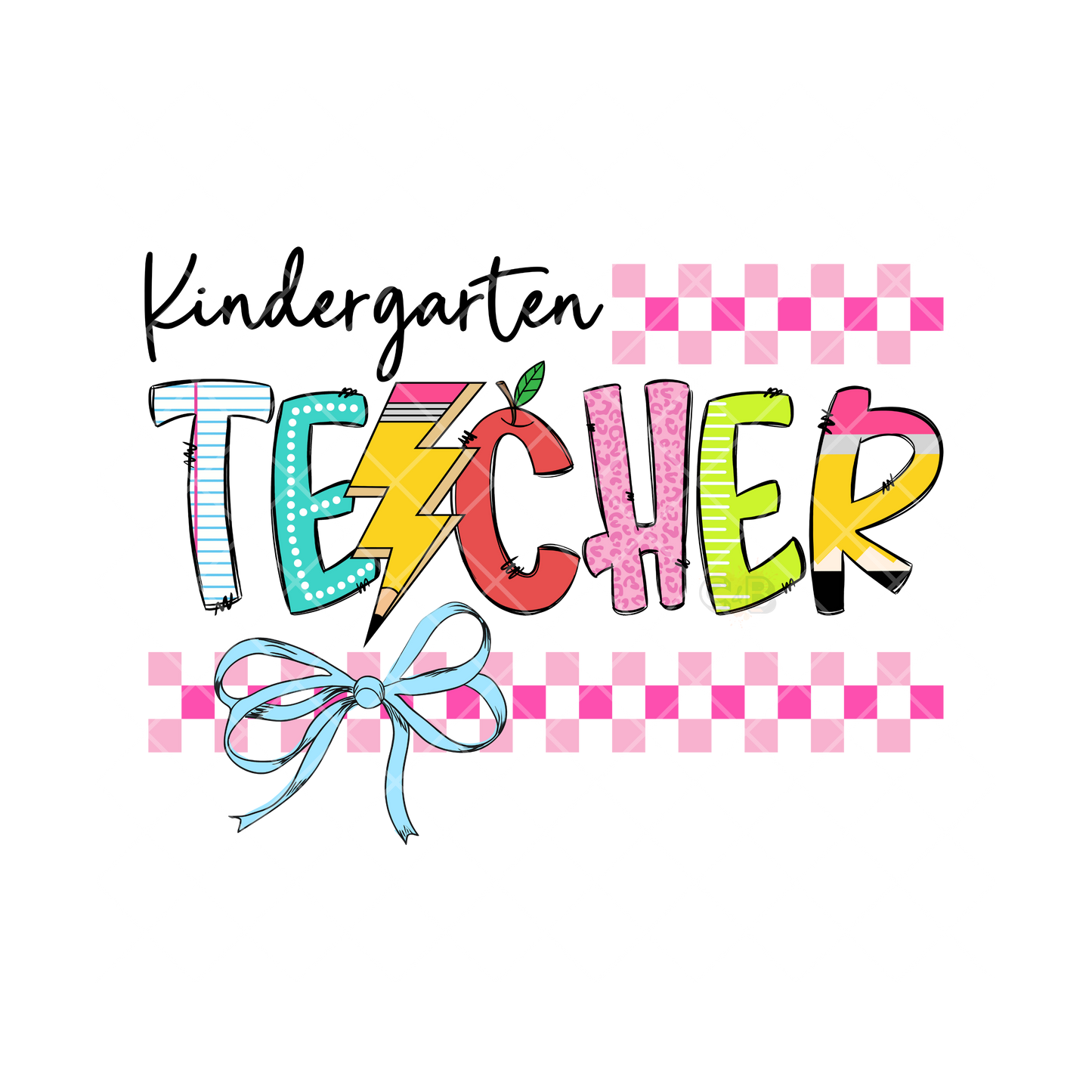 Kindergarten Teacher Pencil Bolt PNG
