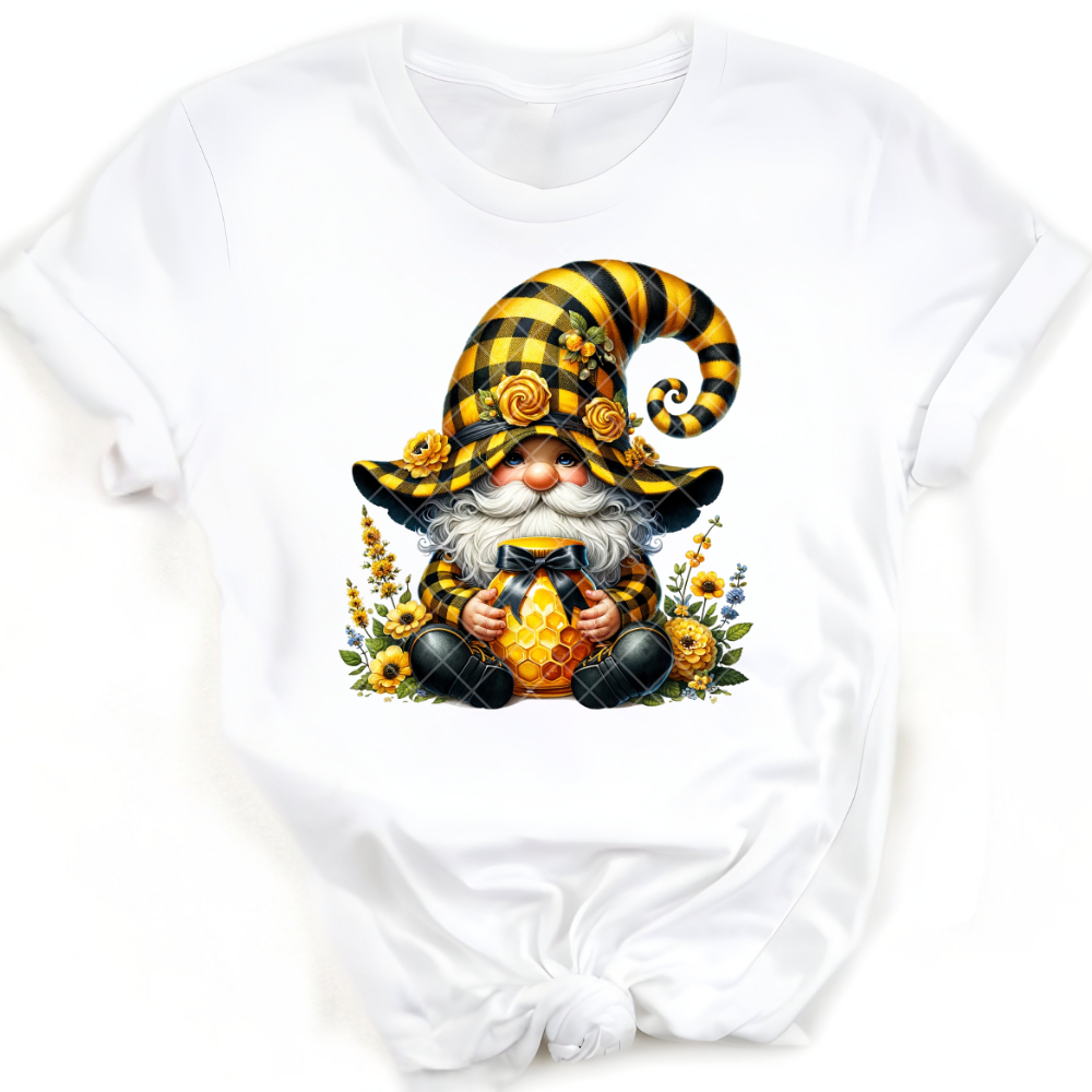 Wildflower Yellow Gnome PNG