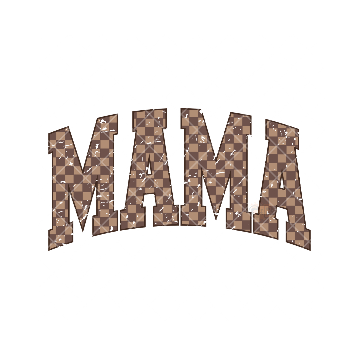 Mama Browns Checkered PNG