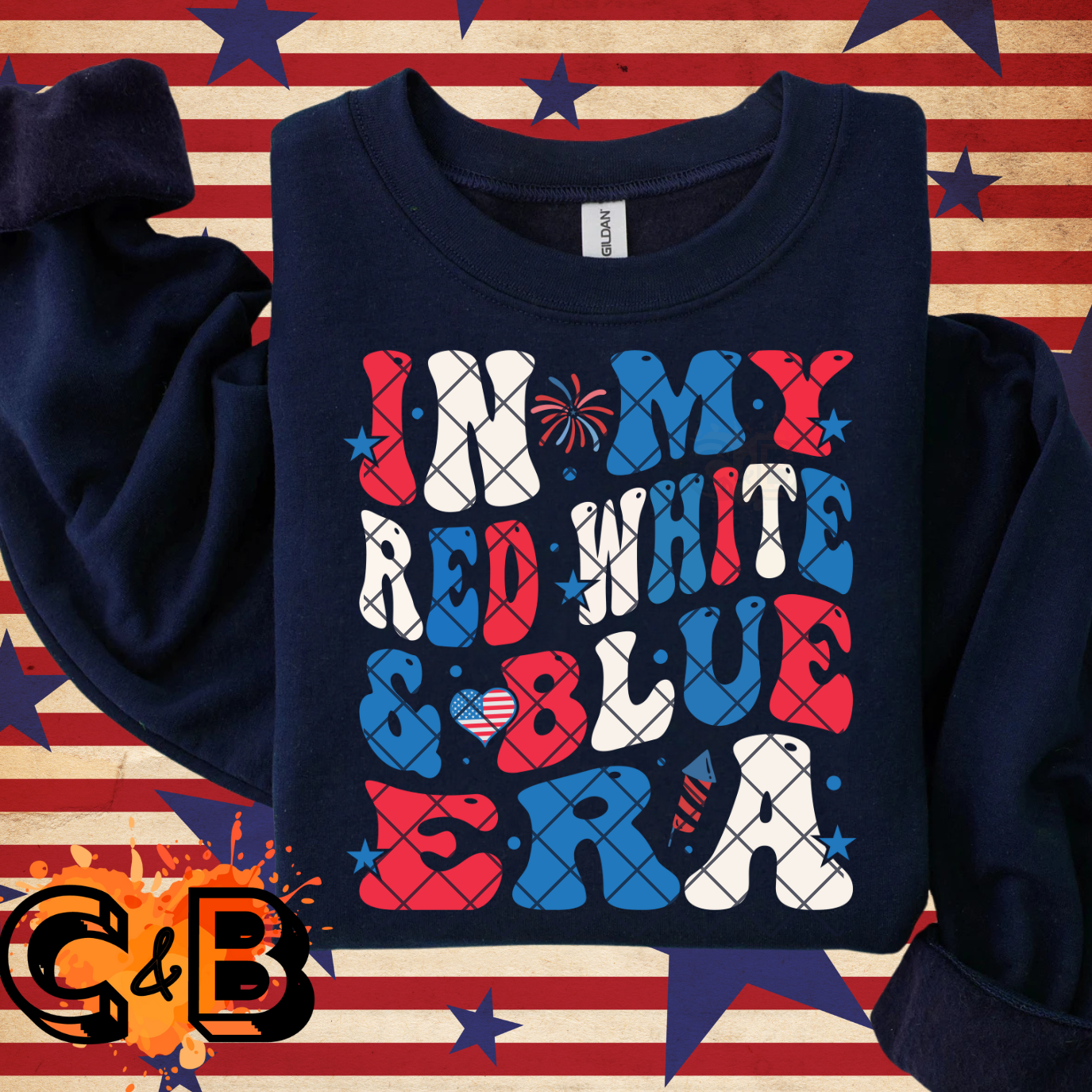 In My Red White & Blue Era PNG