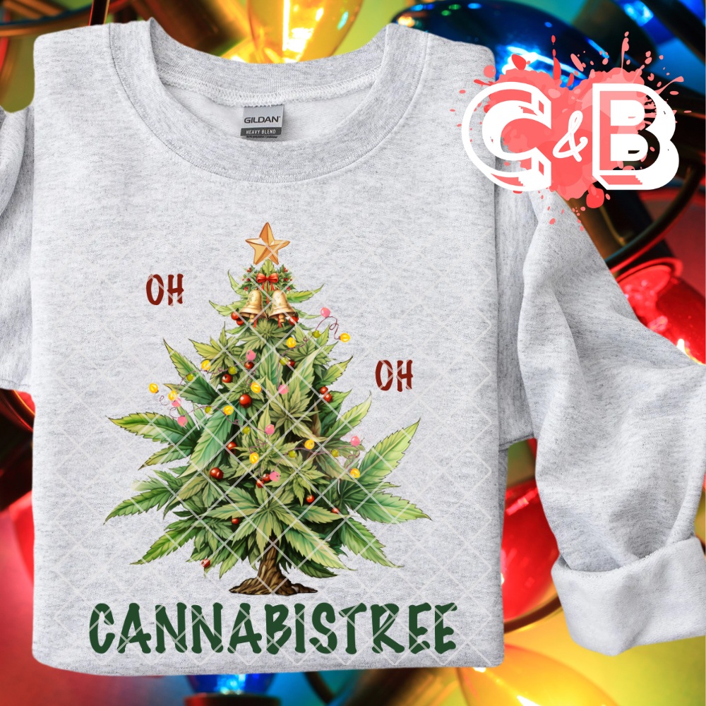 Oh oh cannabistree film t shirt transfer