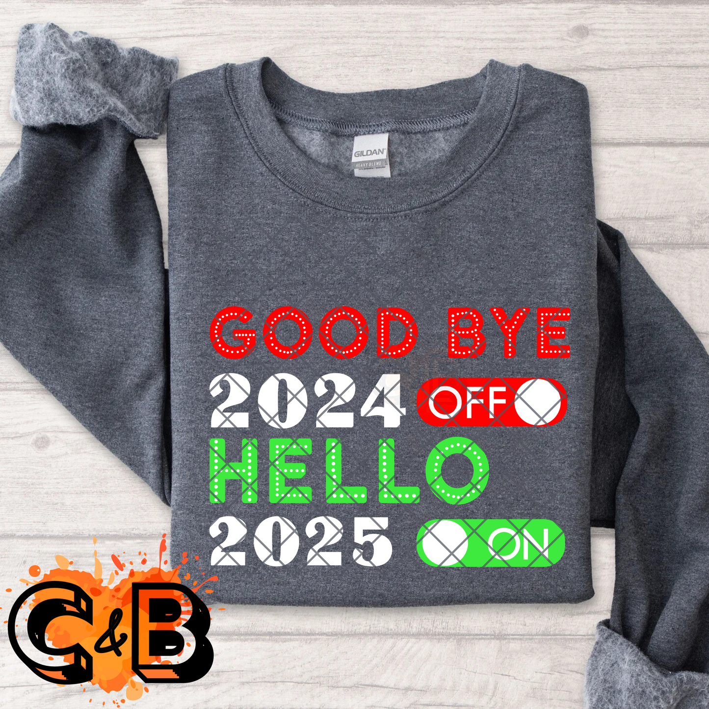 Goodbye 2024 film t shirt transfer