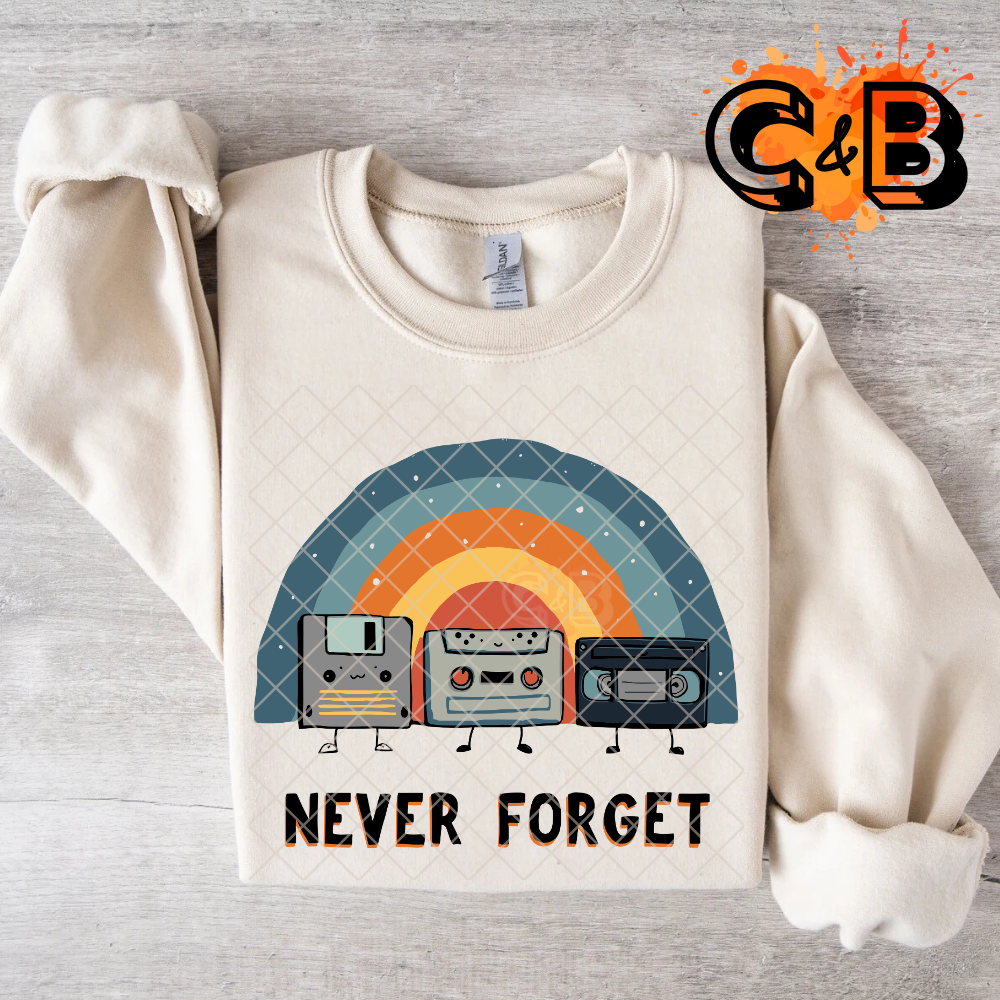 Never forget nostalgia PNG