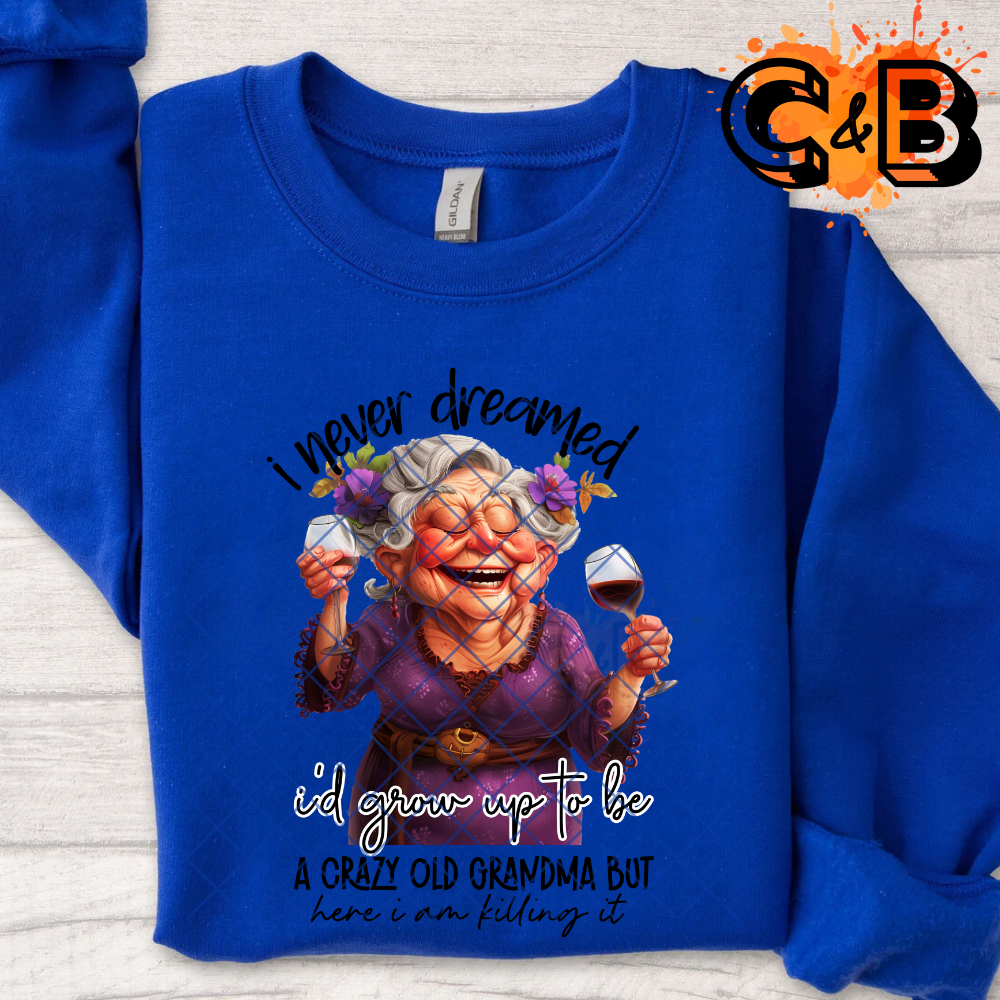 I never dreamed DTF film t shirt transfer