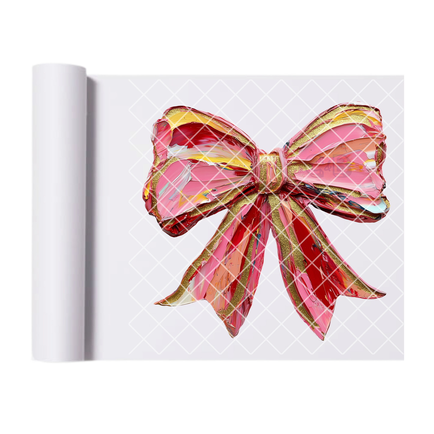 Thick paint bow DTF transfer-high quality transfer for printing