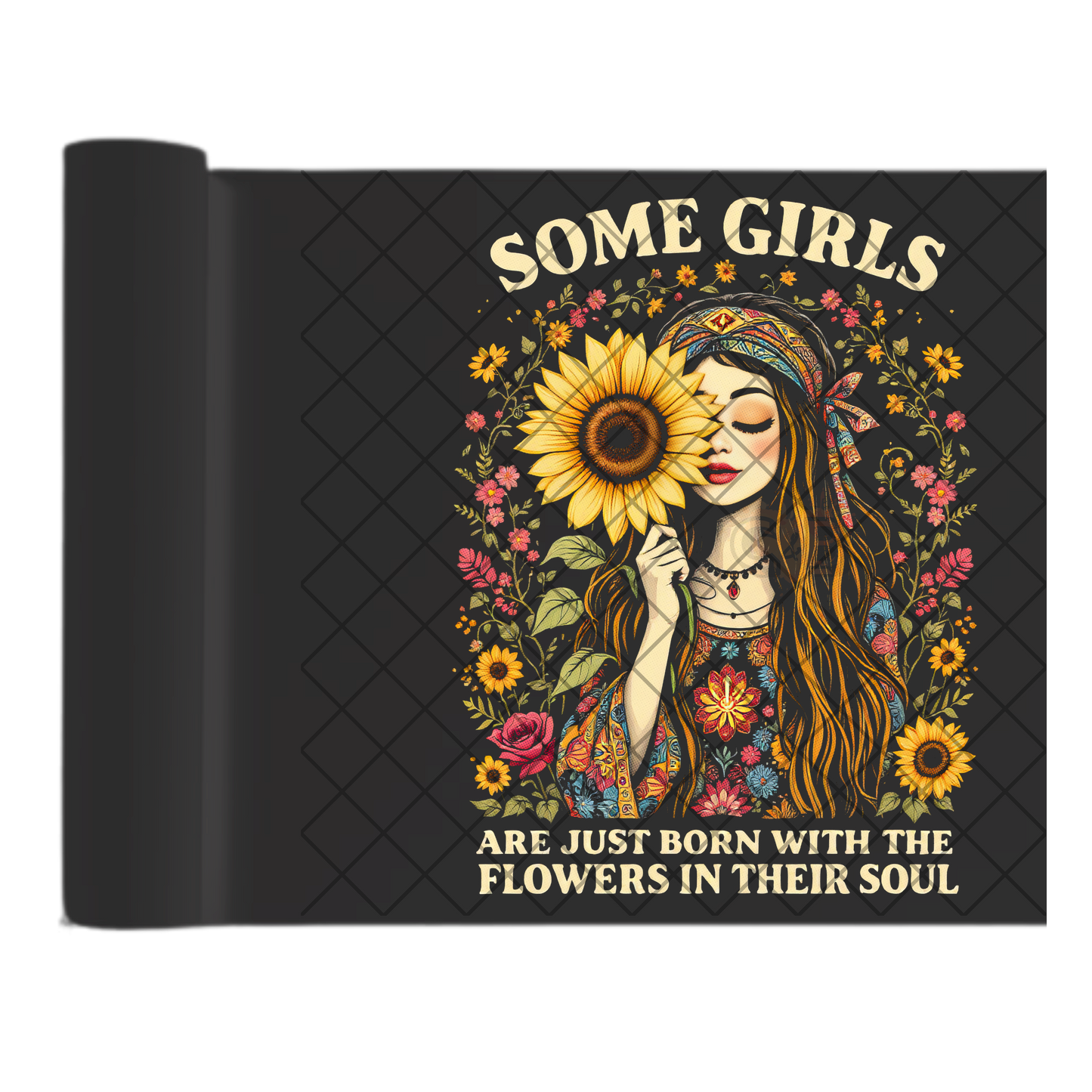 Flowers in their soul DTF transfer-high quality transfer for printing