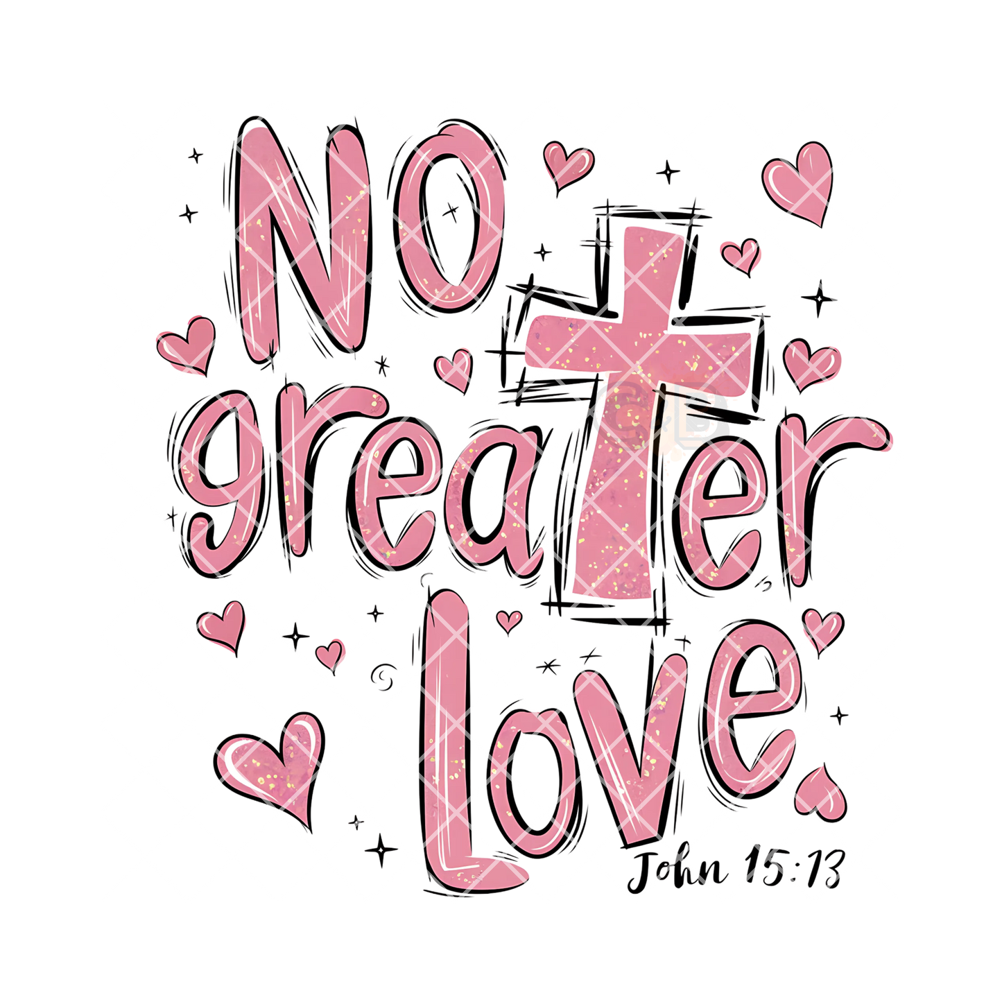 No greater love DTF transfer-high quality transfer for printing