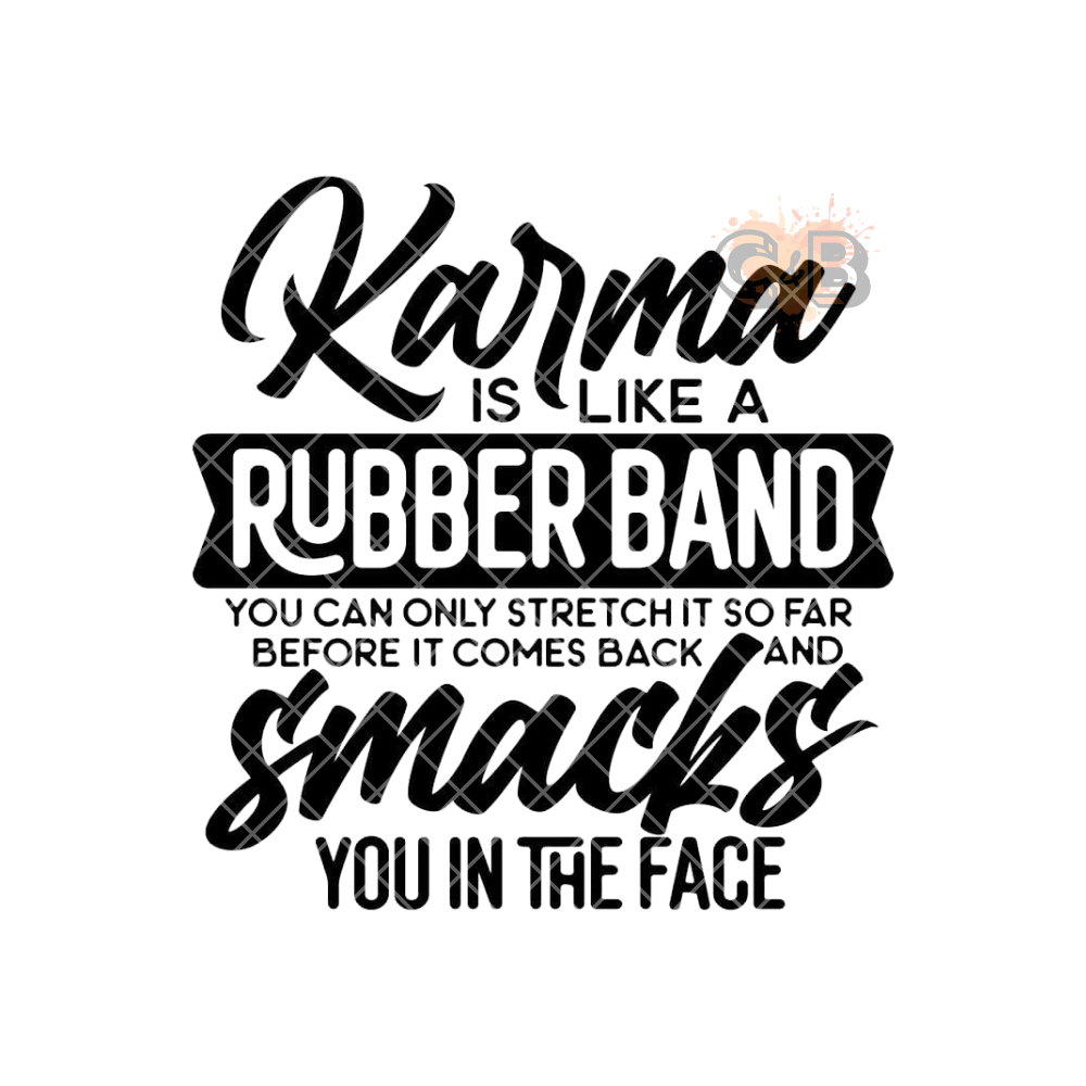 Karma Rubber Band PNG