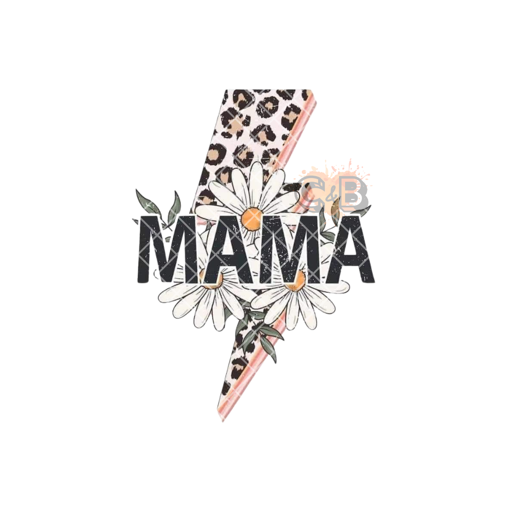 MAMA Daisy Lightning Bolt PNG