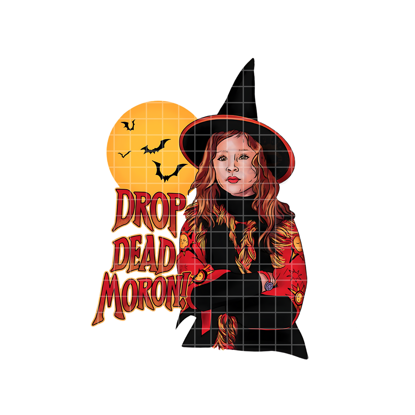Drop Dead Moron Hocus Pocus PNG