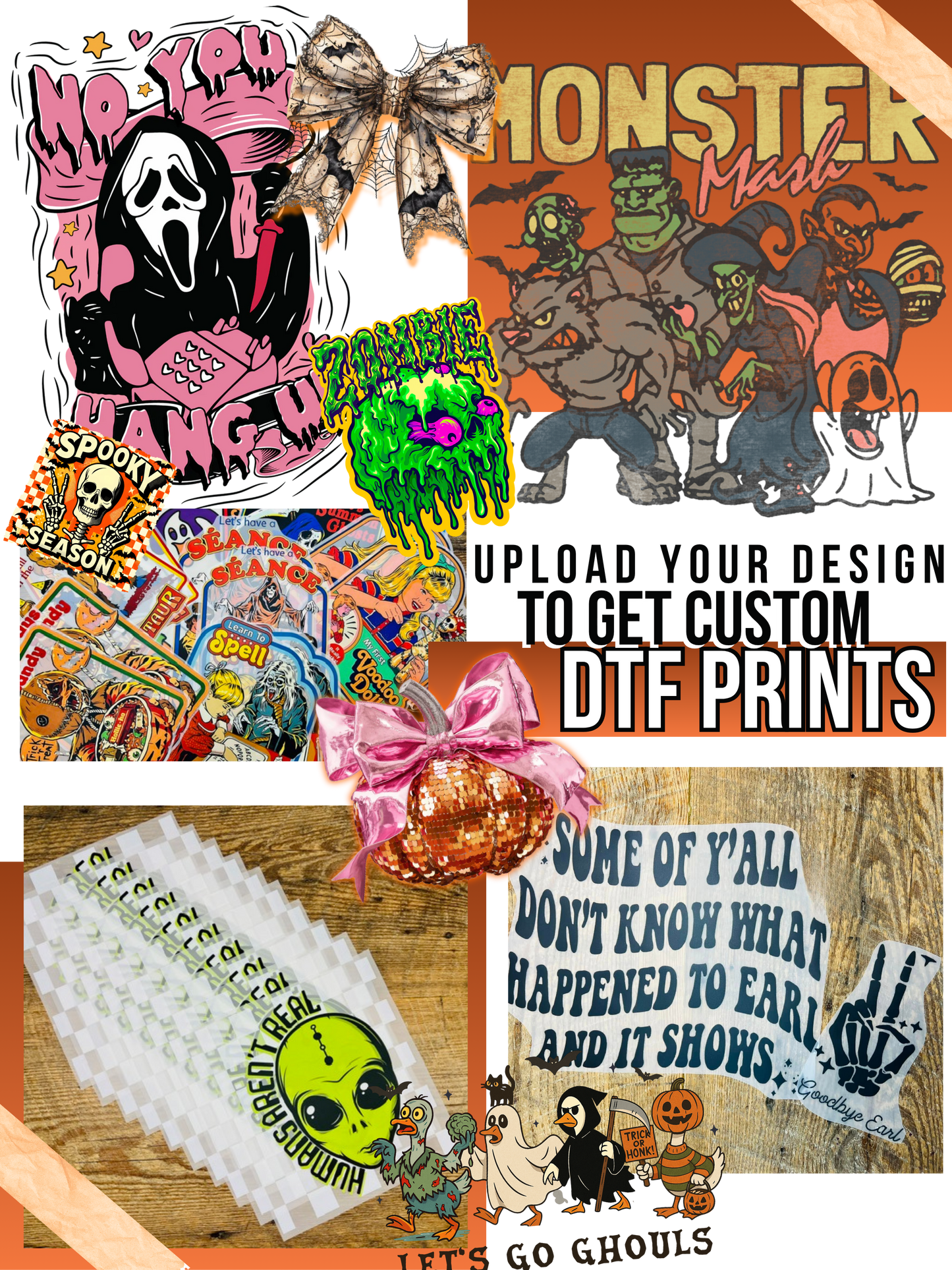 Custom DTF Transfers