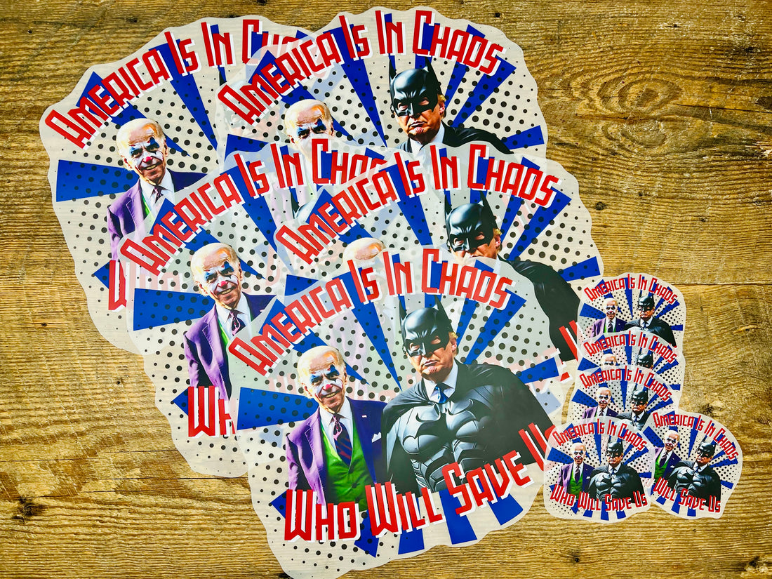 Batman Trump Biden Joker
