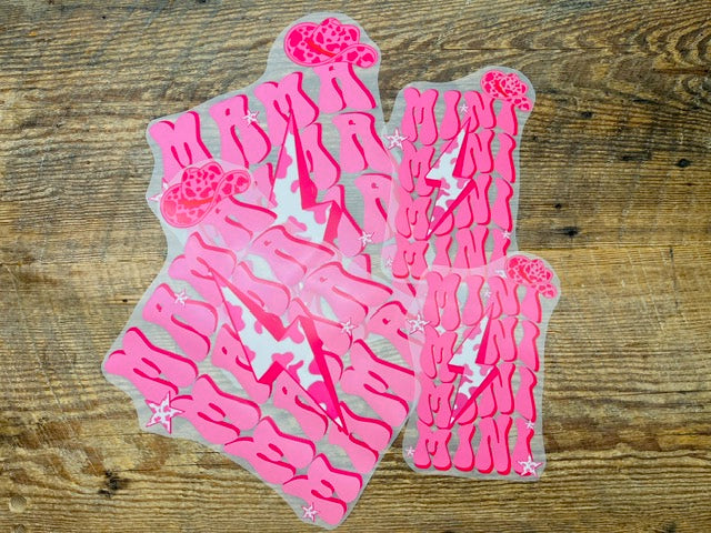 Mama & Mini Pink Cowgirl Set
