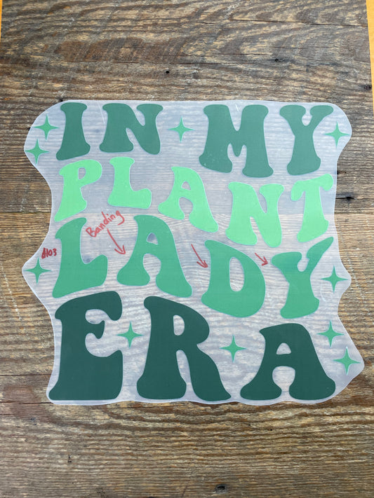 Plant lady era  #A103 Discount Print