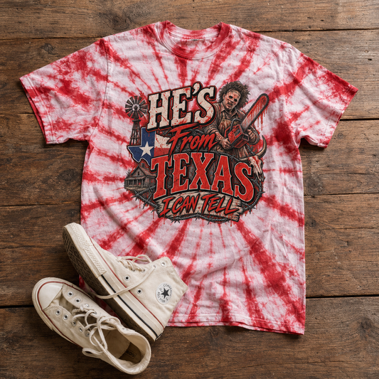 He's From Texas, I Can Tell (Limited Edition) - Premium Graphic T-Shirt for Casual Wear