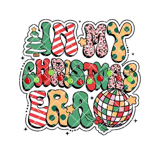 In My Christmas Era PNG