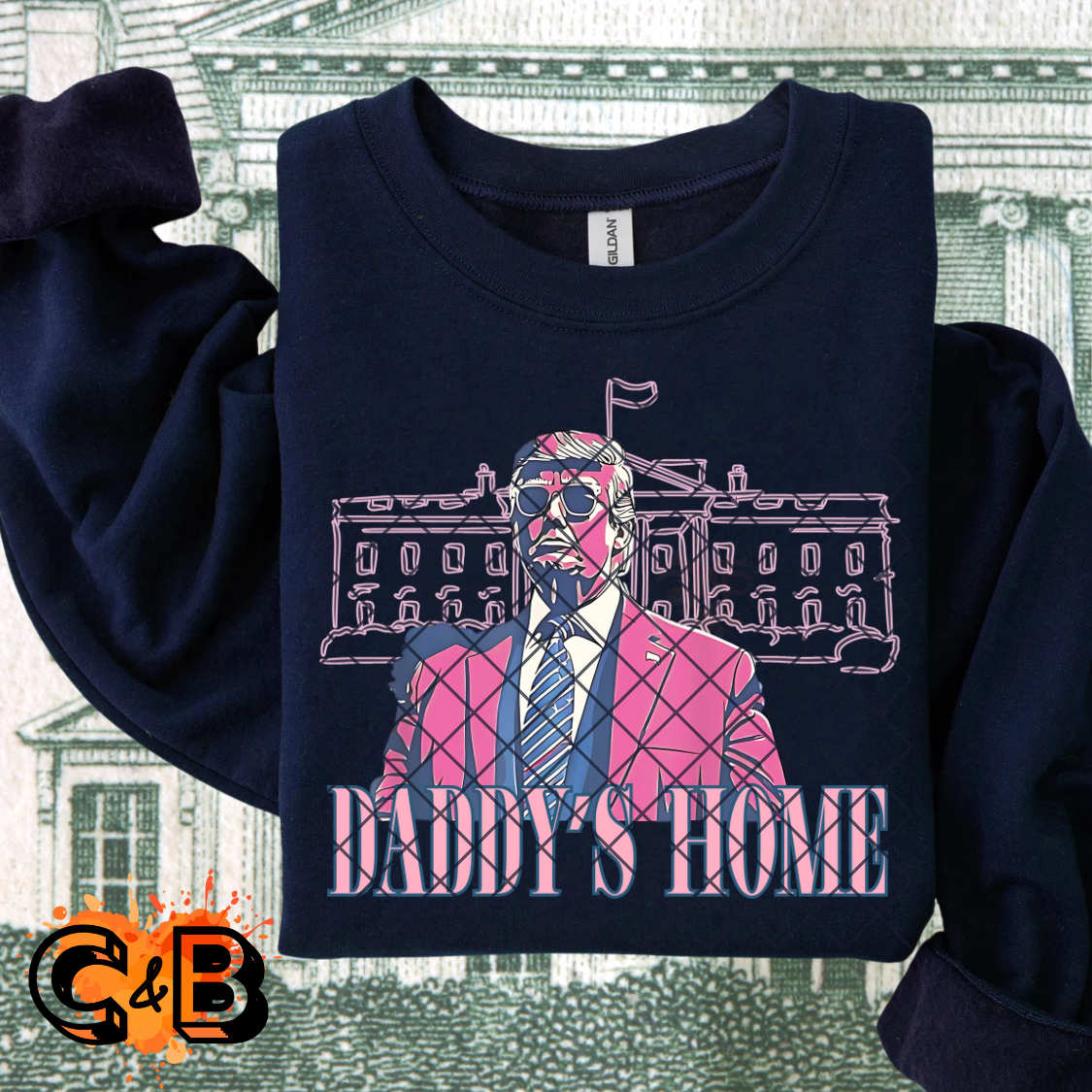 Daddy’s Home Pink Suit DTF Transfer