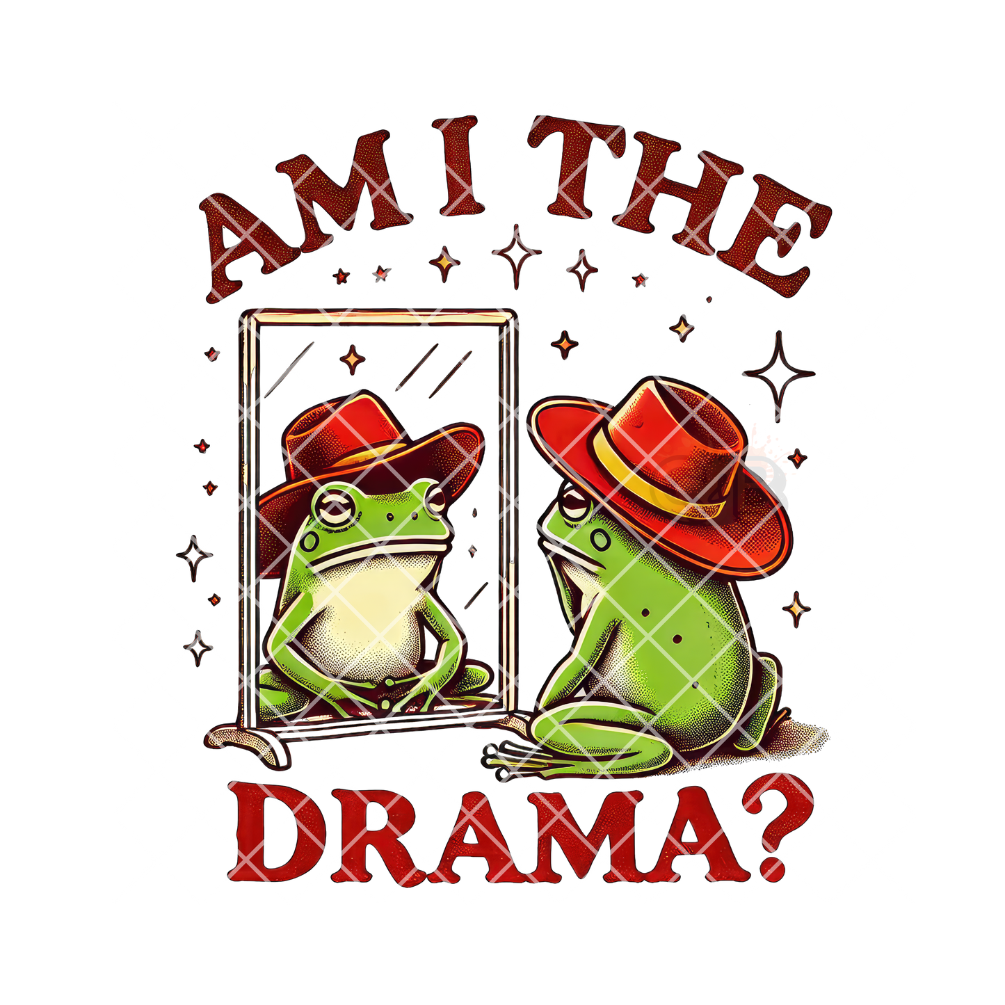 Am i the drama cowboy frog PNG