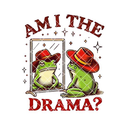 Am i the drama cowboy frog PNG