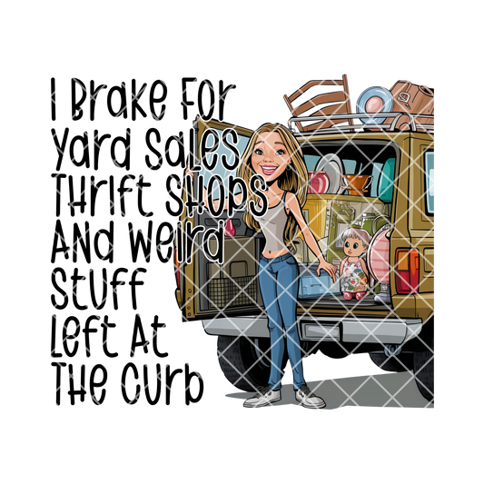 I brake for thrifting PNG