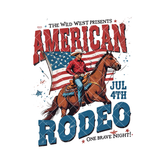 American Rodeo July 4th PNG
