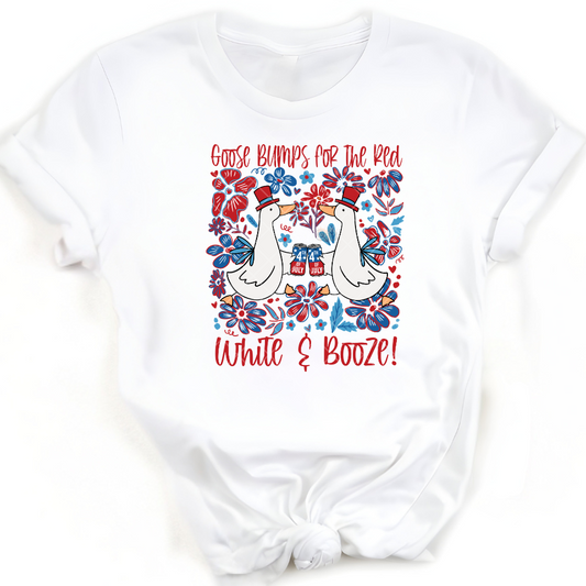 Celebrating Geese 4th - Premium Graphic T-Shirt for Casual Wear