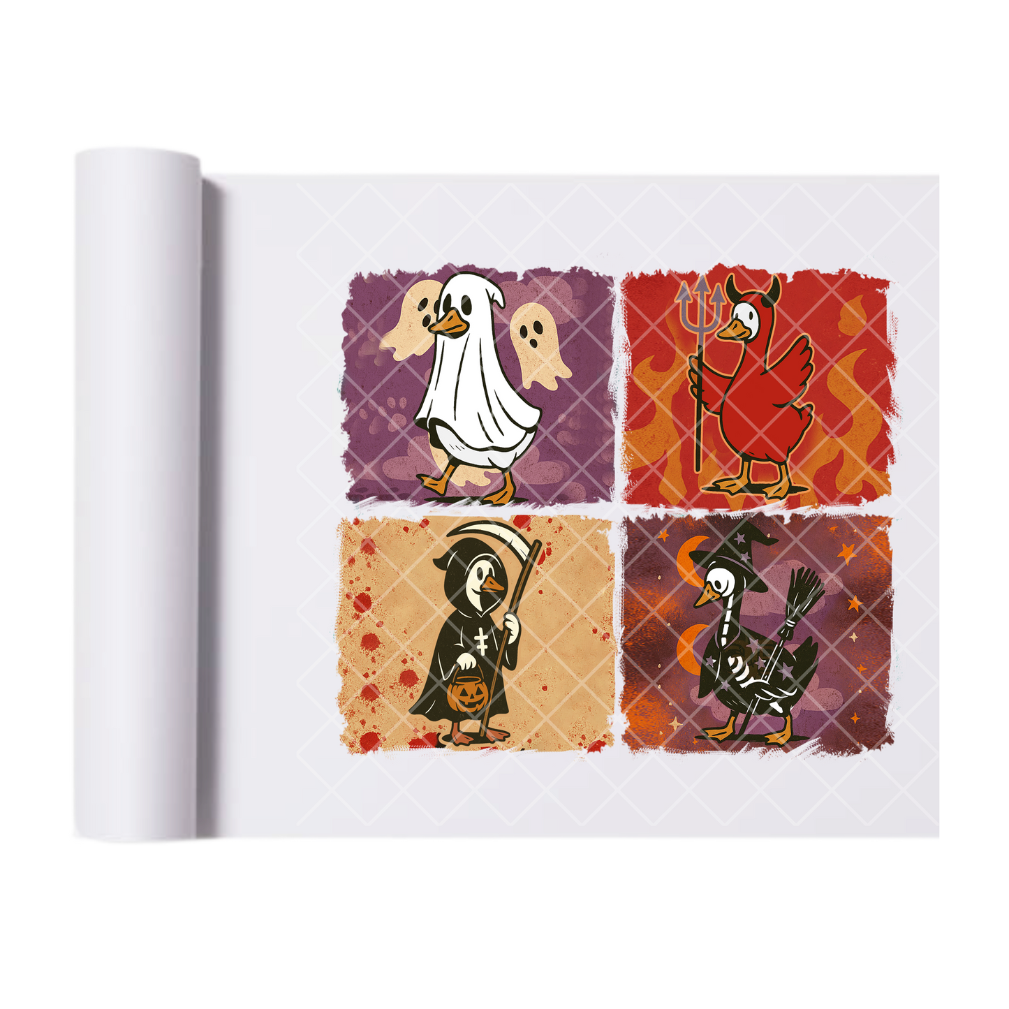 It’s a Goose Halloween - Ready To Press Print Transfer for Apparel, Cotton, Polyester & Blends - High-Quality Print- Commercial Grade