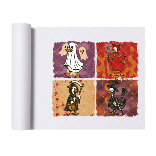 It’s a Goose Halloween - Ready To Press Print Transfer for Apparel, Cotton, Polyester & Blends - High-Quality Print- Commercial Grade