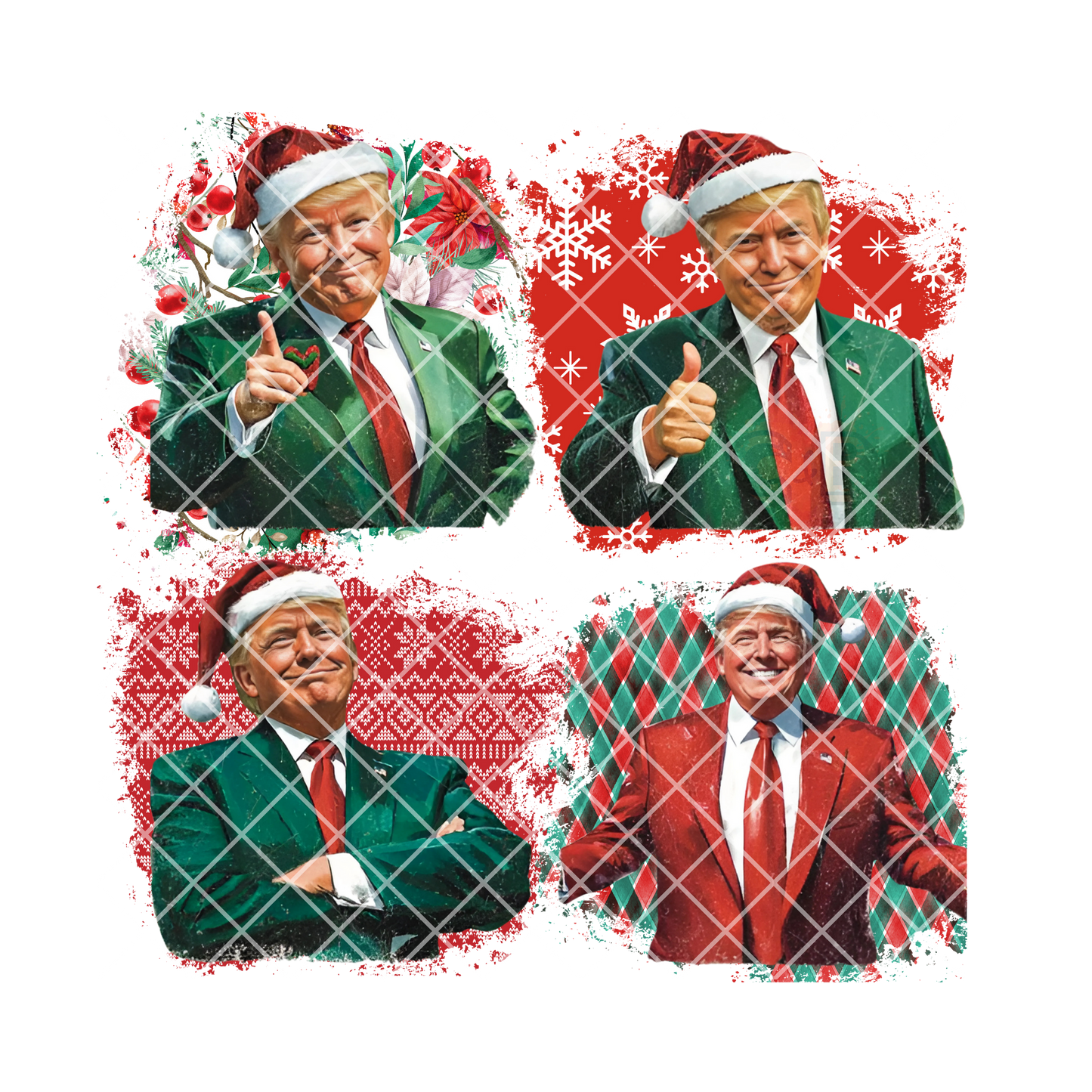 Trump Holiday Snap Shots T-Shirt