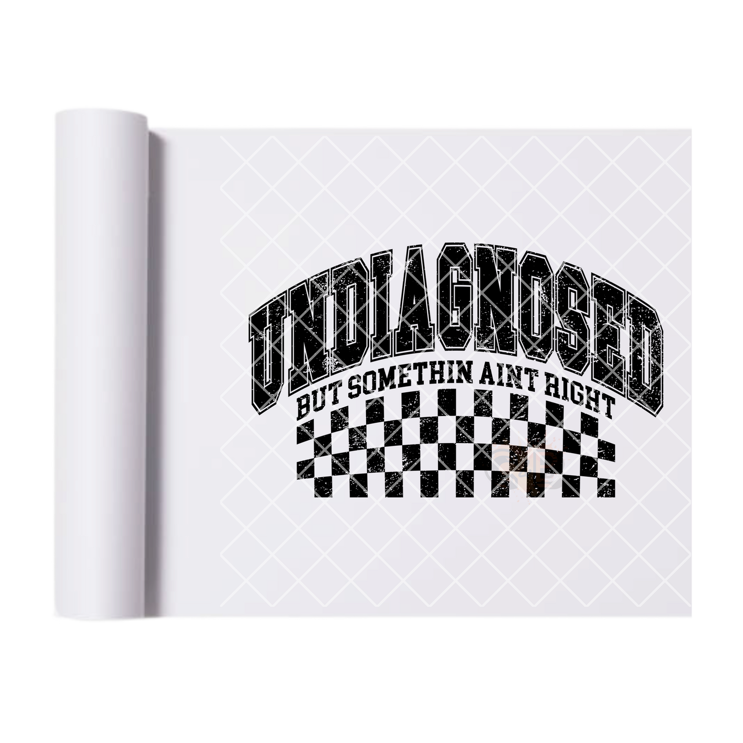 Undiagnosed something ain’t right DTF film t shirt transfer