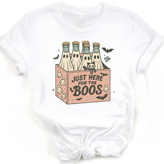 Here’s For My Boo’s - Premium Graphic T-Shirt for Casual Wear