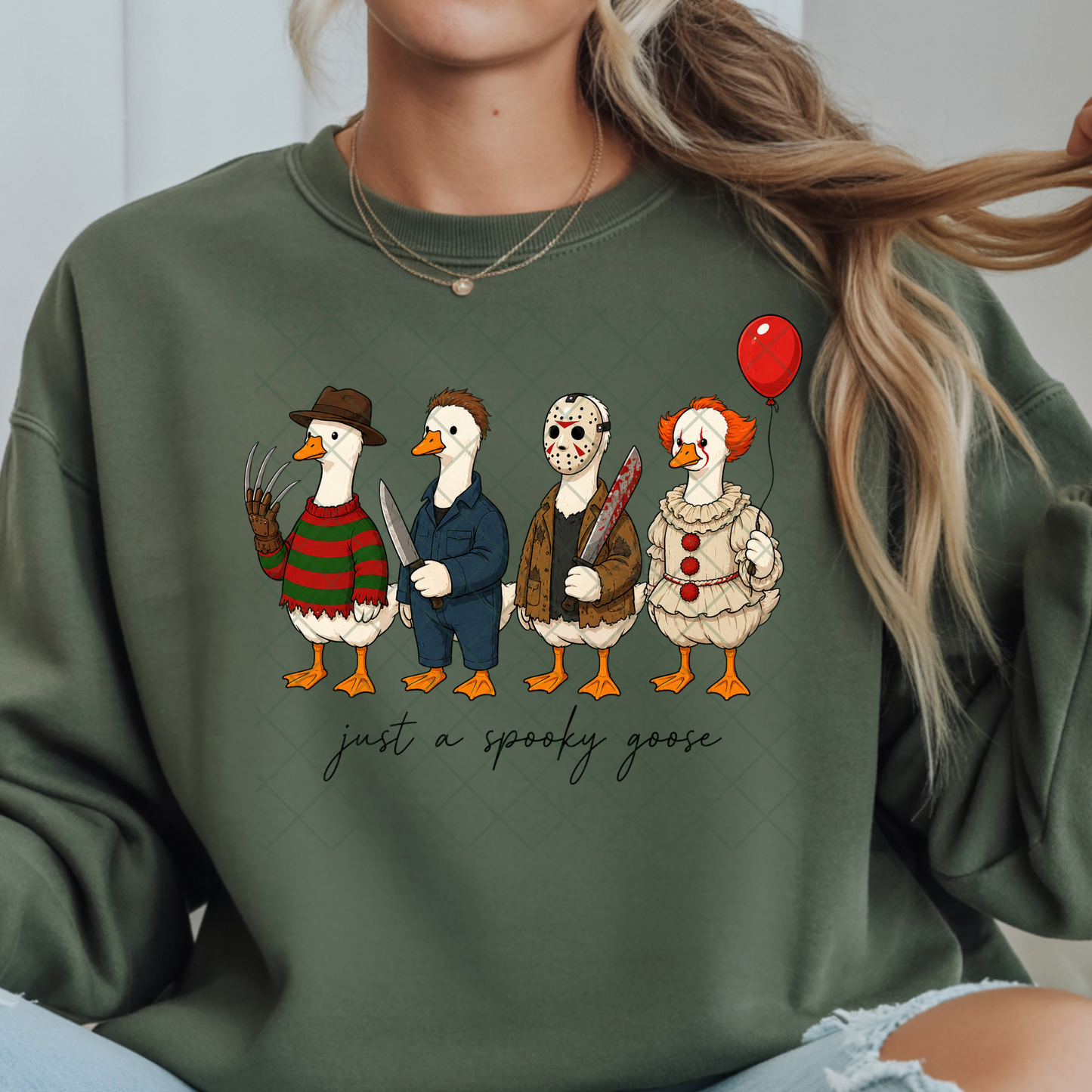 Spooky Goose Guys - Premium Graphic T-Shirt for Casual Wear