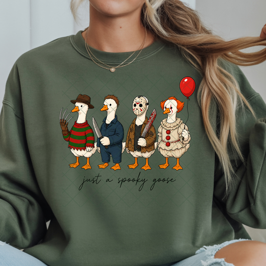 Spooky Goose Guys - Premium Graphic T-Shirt for Casual Wear