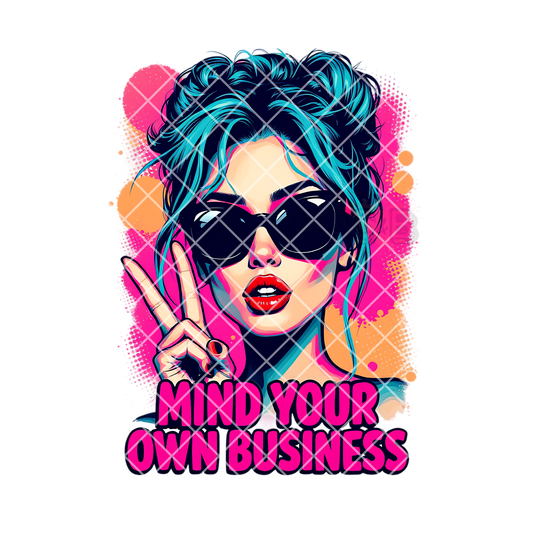 Mind your own babe PNG