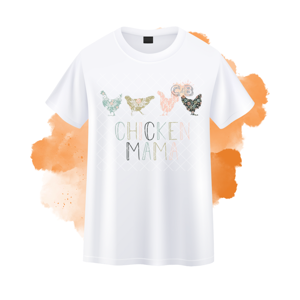 Chicken MAMA Stamp T-Shirt