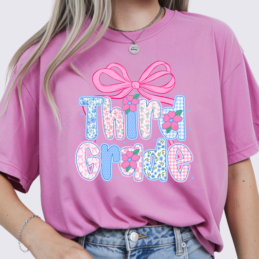 Third Grade Pastel - Premium Graphic T-Shirt for Casual Wear
