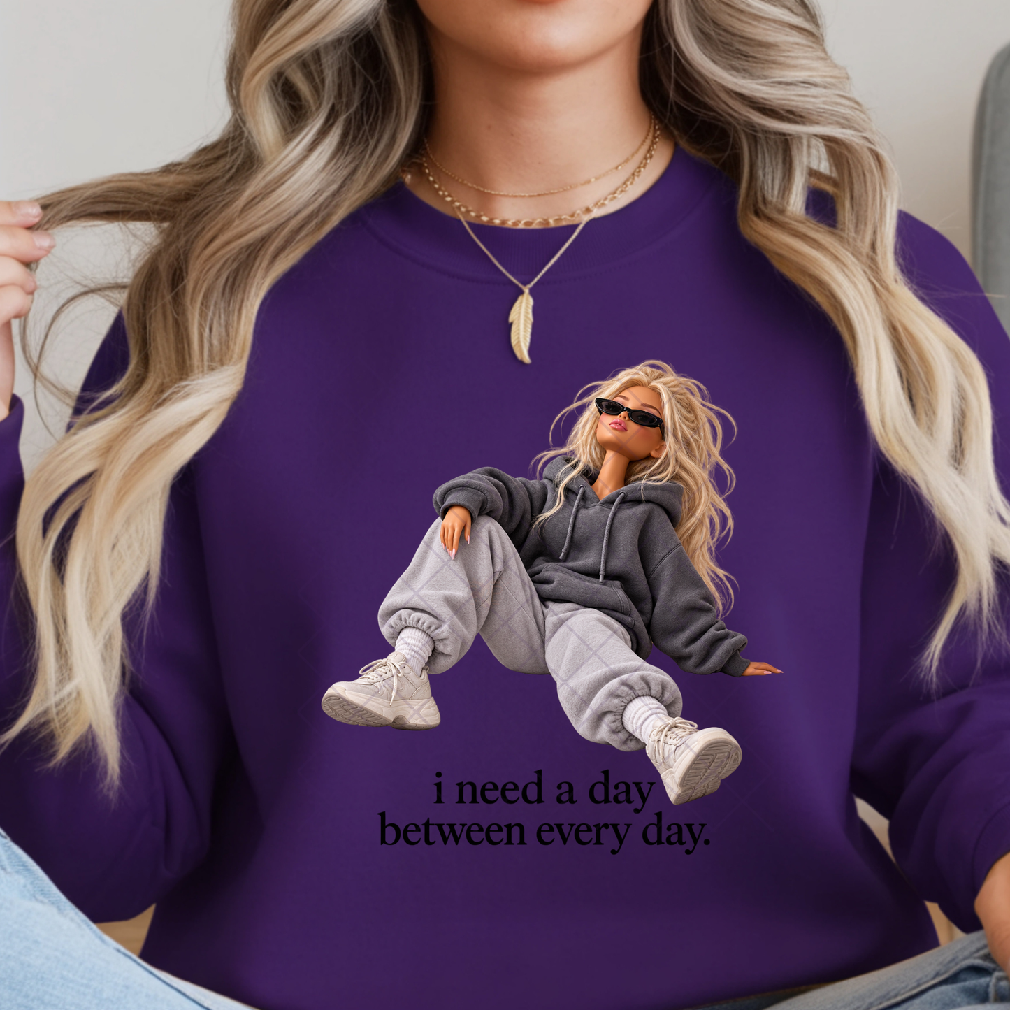 I Need A Day Between Every Day - Premium Graphic T-Shirt for Casual Wear